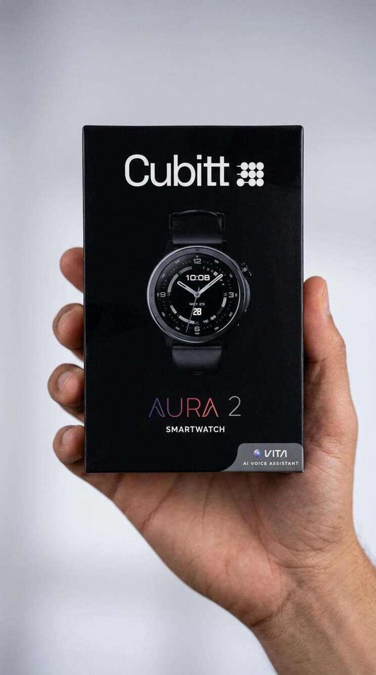 Cubitt Aura 2 Smartwatch with GPS, 1.43” Amoled Display, AI Coach, VITA Ai